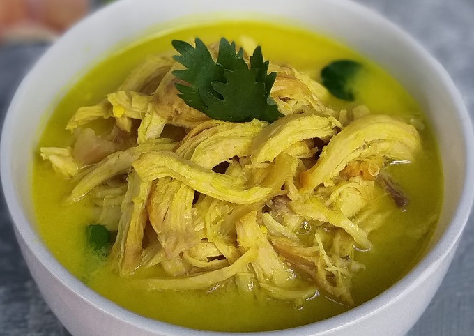 Ayam suwir opor